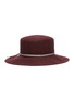 Figure View - Click To Enlarge - MAISON MICHEL - 'New Kendall' logo ribbon rabbit felt hat