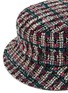 Detail View - Click To Enlarge - MAISON MICHEL - 'Jason' tweed bucket hat