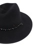 Detail View - Click To Enlarge - MAISON MICHEL - Zango lurex cord felt fedora hat