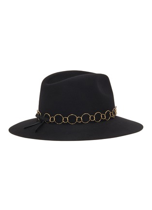 Figure View - Click To Enlarge - MAISON MICHEL - Henrietta ring belt felt fedora hat
