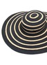 Detail View - Click To Enlarge - MAISON MICHEL - 'Ursula' mix straw wide brim hat