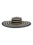 Figure View - Click To Enlarge - MAISON MICHEL - 'Ursula' mix straw wide brim hat
