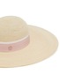 Detail View - Click To Enlarge - MAISON MICHEL - Blanche ribbon wide brim straw hat
