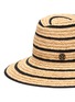 Detail View - Click To Enlarge - MAISON MICHEL - Kate straw mix fedora hat