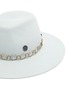 Detail View - Click To Enlarge - MAISON MICHEL - Kyra ring belt felt fedora hat