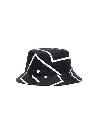 Main View - Click To Enlarge - ACNE STUDIOS - Face motif bucket hat