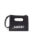 Main View - Click To Enlarge - SACAI - Logo print micro new shopping bag
