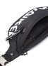 Detail View - Click To Enlarge - ALEXANDER MCQUEEN - Graffiti zip leather waistbag