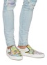 Figure View - Click To Enlarge - AMIRI - 'Hawaiian' graphic print canvas slip on sneakers