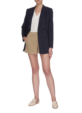 Figure View - Click To Enlarge - THEORY - Tailored mini shorts