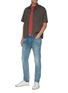 Figure View - Click To Enlarge - FRAME - L'Homme Shelter ripped knee jeans