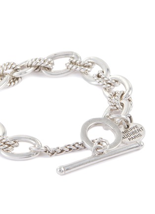 Detail View - Click To Enlarge - PHILIPPE AUDIBERT - 'Kara' cable motif chain bracelet