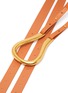 Detail View - Click To Enlarge - BOTTEGA VENETA - Horsebit buckle leather double strap belt