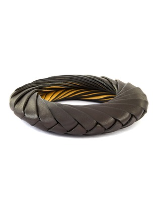Main View - Click To Enlarge - BOTTEGA VENETA - Twisted leather bracelet