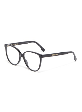 Main View - Click To Enlarge - DIOR - 'Dioretoile3' wayfarer acetate frame optical glasses