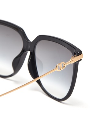 Detail View - Click To Enlarge - DIOR - 'DIORLINK3F' acetate D frame sunglasses