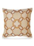 Main View - Click To Enlarge - FRETTE - CHAINS CUSHION – CAMEL