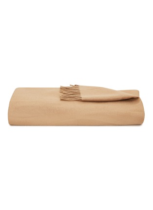 Main View - Click To Enlarge - FRETTE - Pure cashmere throw – Beige