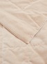 Detail View - Click To Enlarge - FRETTE - Velvet cashmere bedcover – Nude