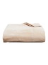 Main View - Click To Enlarge - FRETTE - Velvet cashmere bedcover – Nude