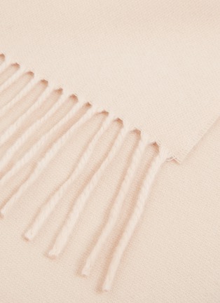 Detail View - Click To Enlarge - FRETTE - PURE CASHMERE THROW – PINK