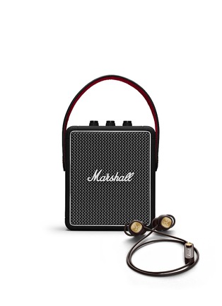 Main View - Click To Enlarge - MARSHALL - Stockwell II Wireless Portable Speaker And Minor II Bluetooth Earphones Set