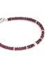 Detail View - Click To Enlarge - TATEOSSIAN - Nodo Precious' ruby bead silver bracelet