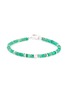 Main View - Click To Enlarge - TATEOSSIAN - Nodo Precious' emerald bead silver bracelet