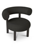 Detail View - Click To Enlarge - TOM DIXON - Fat Lounge Chair – Black