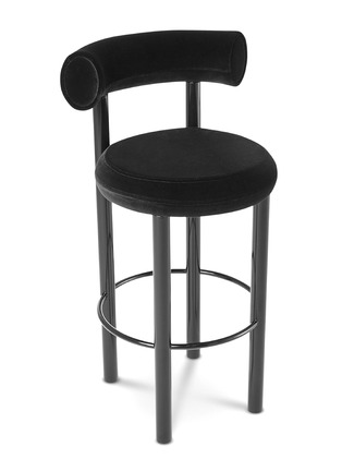 Detail View - Click To Enlarge - TOM DIXON - Fat Stool – Black