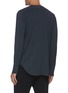 Back View - Click To Enlarge - ATTACHMENT - Curved hem crewneck long sleeve T-shirt