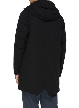 Back View - Click To Enlarge - ATTACHMENT - Hooded zip down coat
