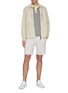 Figure View - Click To Enlarge - THEORY - 'Zaine' stripe chino shorts