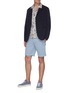 Figure View - Click To Enlarge - THEORY - Zaine' Patton dyed cotton shorts