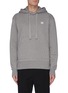 Main View - Click To Enlarge - ACNE STUDIOS - Face patch cotton hoodie