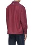 Back View - Click To Enlarge - KARMUEL YOUNG - Square fit virgin wool overshirt