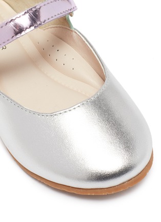 Detail View - Click To Enlarge - SOPHIA WEBSTER - 'Chiara' butterfly wing velcro strap toddler ballerina flats