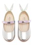 Figure View - Click To Enlarge - SOPHIA WEBSTER - 'Chiara' butterfly wing velcro strap toddler ballerina flats