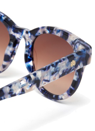 Detail View - Click To Enlarge - LELE SADOUGHI - Nolita' round acetate frame sunglasses