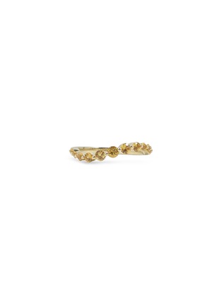 Main View - Click To Enlarge - LC COLLECTION JEWELLERY - Yellow sapphire 18k gold ring