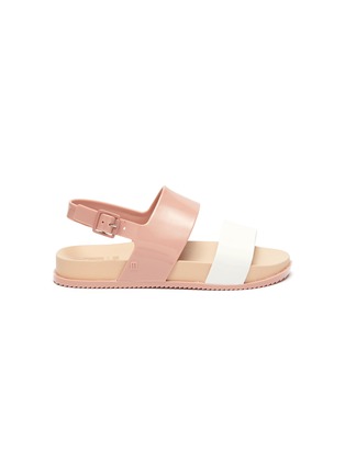 Main View - Click To Enlarge - MELISSA - Mel Cosmic slingback double band kids sandals