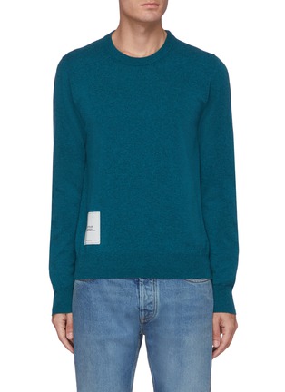 Main View - Click To Enlarge - MAISON MARGIELA - Composition patch sweater