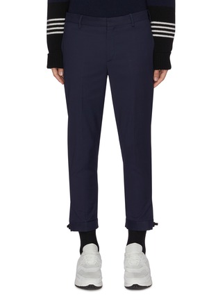 Main View - Click To Enlarge - NEIL BARRETT - Zipped cuffs tailored pants