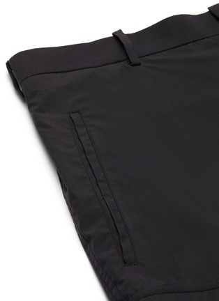  - NEIL BARRETT - Cargo rib cuff parachute slouch trousers