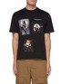 Main View - Click To Enlarge - NEIL BARRETT - The Rockstar Gods graphic patch T-shirt