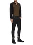 Figure View - Click To Enlarge - NEIL BARRETT - Panelled chest pocket utilitarian shirt
