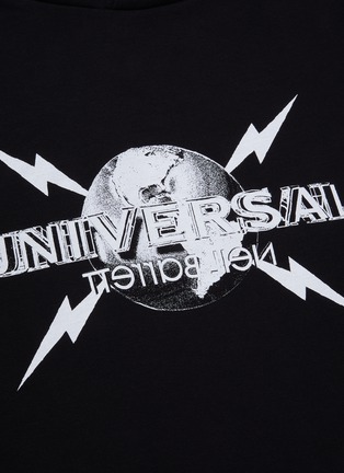  - NEIL BARRETT - Universal logo hoodie