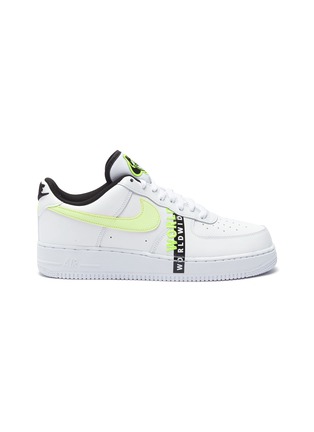 Main View - Click To Enlarge - NIKE - 'Air Force 1 '07 LV8 WW' worldwide slogan sneakers
