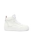 Main View - Click To Enlarge - THOM BROWNE  - High top leather basketball sneakers