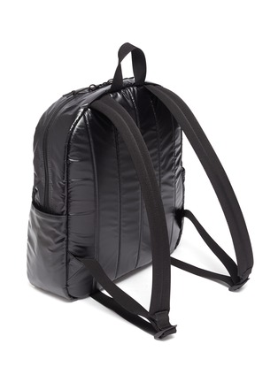 Detail View - Click To Enlarge - SAINT LAURENT - 'Nuxx' logo print nylon backpack